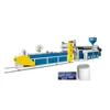 Extrusion machine line, extrusion production line, extruder for plastic sheet