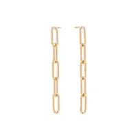 

New Drop Earrings Designs Stainless Steel Gold Link Chain Earrings For Women New Style Earrings