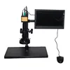 2019 Video Microscope VMS2M35 HD-MI/USB/WIFI Digital Video Microscope Camera with 10A Stand + 13.3 inch HD Monitor + 32G TF Car