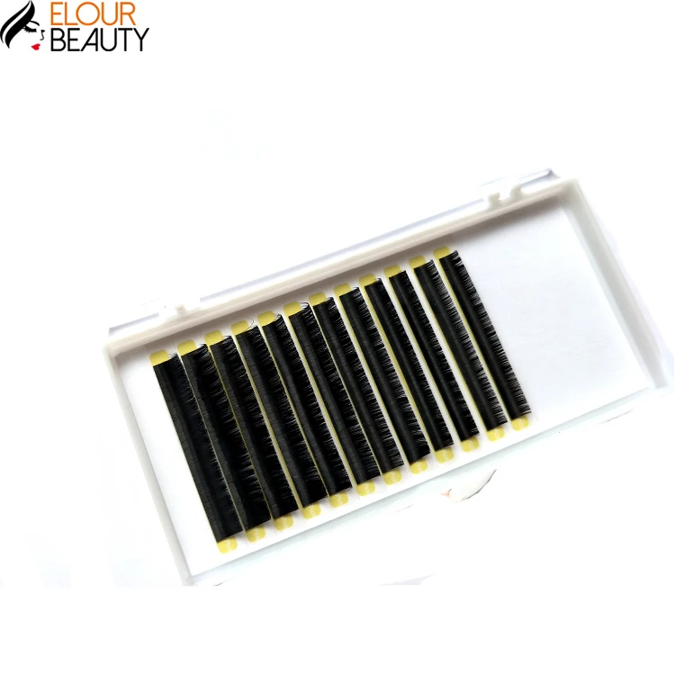 

individual 5d faux mink make your logo eyelash extension d curl with private label, Natural black