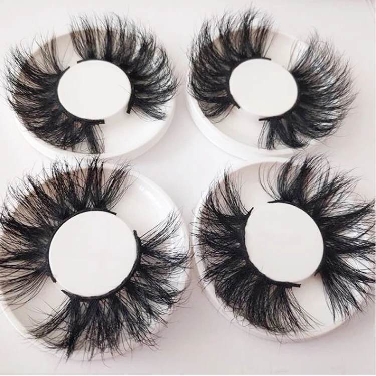 
Wholesale 3D Mink Lashes Private Label Mink Eyelashes 3D Mink 25mm Lashes 