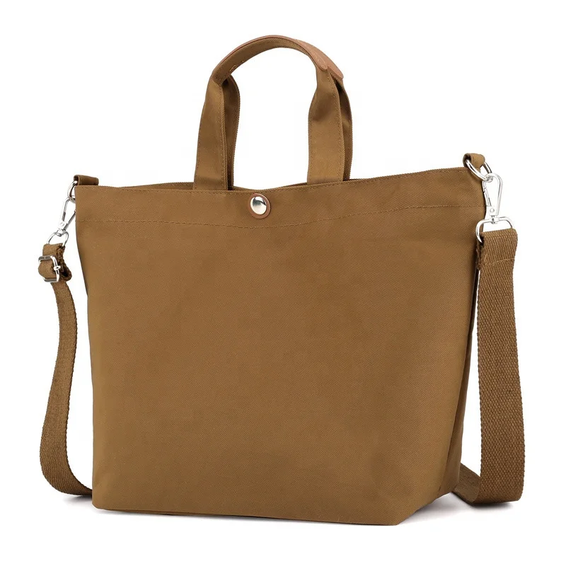 
nylon tote bags shoulder bag washed nylon handbags for woman 
