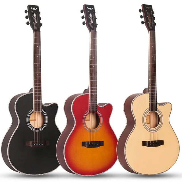 

Bullfighter D-4012 Cheap Wholesale Price Beginner Colorful Acoustic Guitar/Musical Instruments/Stringed Instruments acustic, As picture