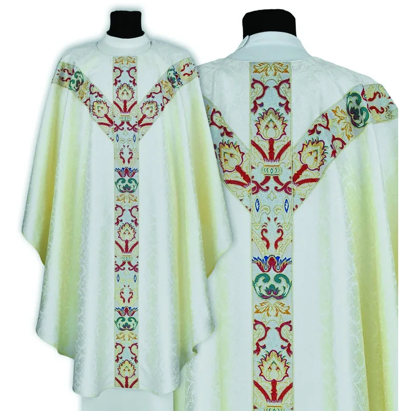 
Church Priest Chasuble Embroidered Vestments 
