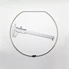 10 Inch Metal Key Ring Holder Screw Lock Ring