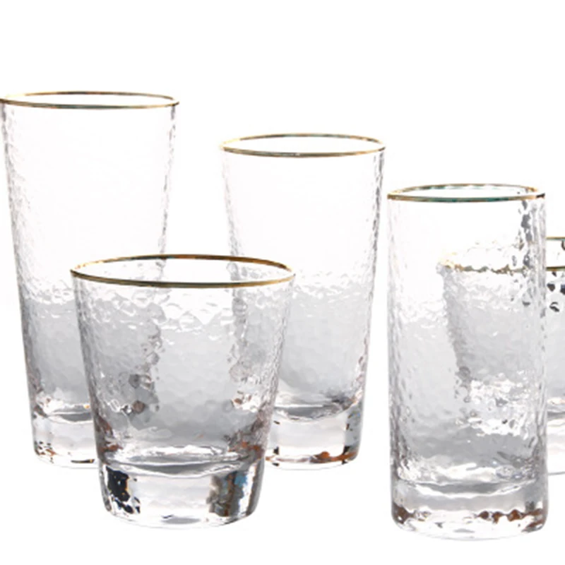 Wholesale Lead-Free Clear Custom Logo Drinking Water Glass for Household