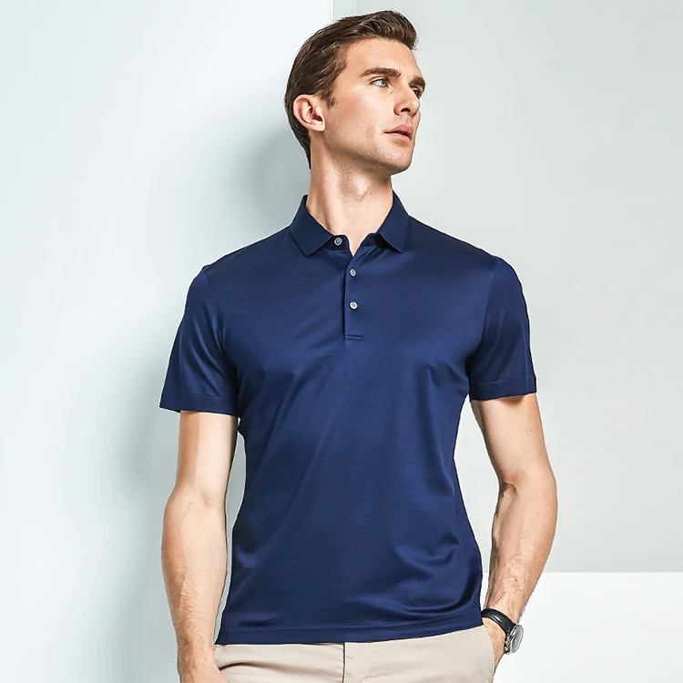 

Polo T Shirt 100% Polyester Men's Sweat Absorption Sports Polo Shirt