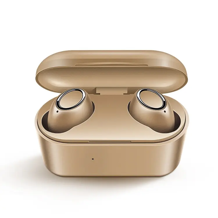 

Rose Gold True TWS In Ear Style Mini Bluetooths Earphone Earbuds Headset With Mic