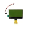 TCC(12864034)2.4" stn lcd 128x64 green manufacture module price 10-pin ST7565 parallel interface 12864 cog lcd display fpc