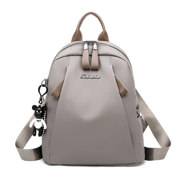 

New Design Women Outdoor School Nylon Backpack Bag, 2colors