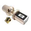 safe smart electronic fingerprint scanner phone pattern door lock cylinder