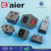 3-pin plug desktop power socket