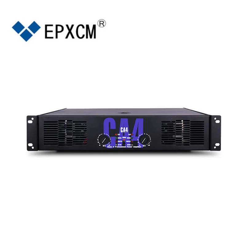 

EPXCM/ CA4 Manufacture Professional Audio Sound Standard CA4 Power Amplifier 350Watts Audio Power Amplifier for Stage show, Black