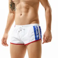 

Wholesale Summer Sexy Workout Boxer Hot Short Polyester Jogger Training Running Shorts Men