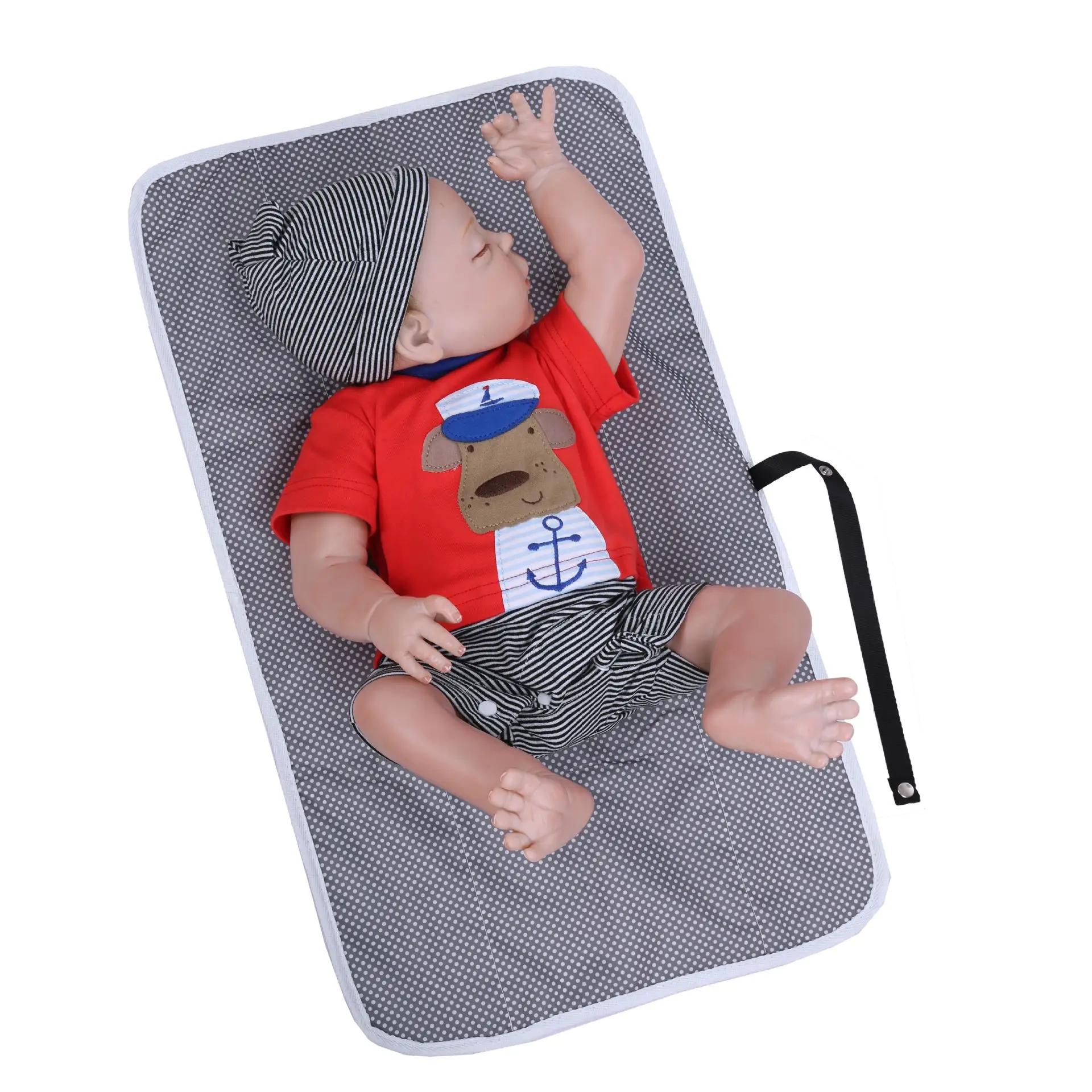 

Baby Diaper Changing Washable Mat Portable Diaper Convenient Baby Changing Mat Station for Girls and Boys