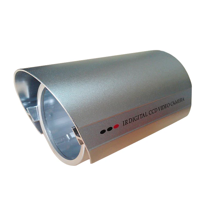 
Customized CNC precision machining aluminum investment die casting anodized CCTV camera housing 