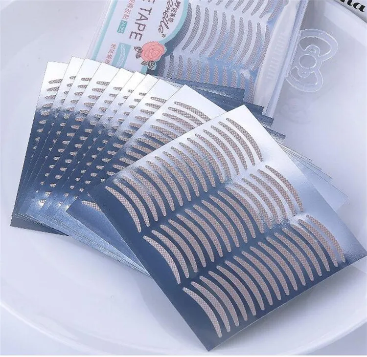 

Wholesale 240Pair/SET Makeup Transparent Stripe Lace Invisible Eye Double Eyelid Tape