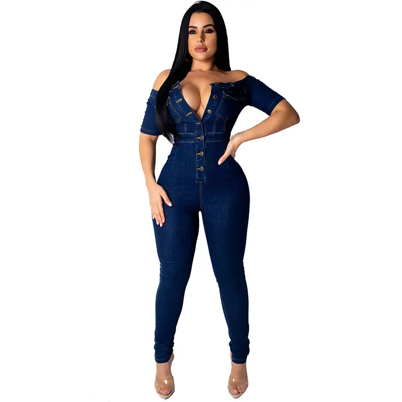 

High Quality My Way Jean Jumpsuit, N/a