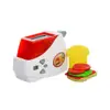 My First Kitchen Appliances Toy Kids Pretend Play Gourmet Cooking Set with Lights and Sounds (Toaster)