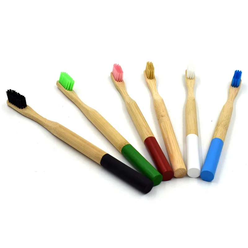 

Free Sample Biodegradable Charcoal Natural Bamboo Wooden Handle Hotel Eco Bamboo Toothbrush, Customized color