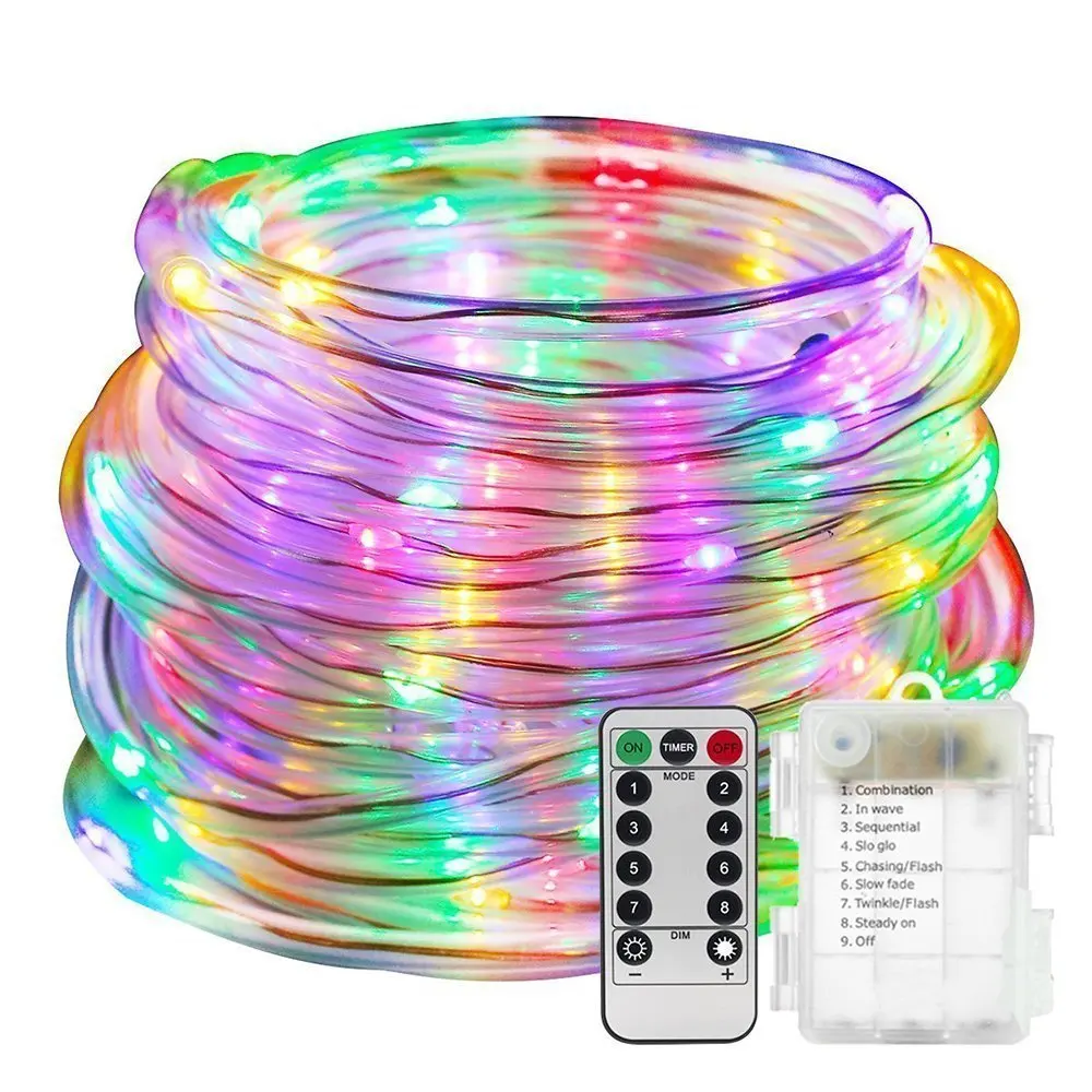 Factory direct hot sale 2019 IP65 led rope light for outdoor decoration CHRISTMAS LIGHTS copper fairy light