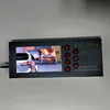 7 inch lcd advertising media player with 1-8 push buttons for super market