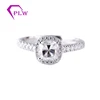ambol moissanite is forever coming 1 carat moissanite cushion cut engagement ring 14k