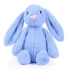 Valentine's Day present lovely blue bobo rabbit soft stuffed bunny plush toy wholesale