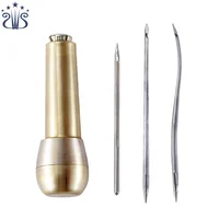 

High Quality Leather Repairing Tool Brass Copper Sewing Awl Taper