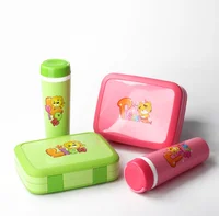 

China Made BPA free plastic lunch box for kids plastic bento with divider