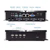 Fanless portable computer 2 Gigabit Lan Industrial Mini Pc Intel I5 3317U 1007U 1037U Barebone System