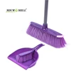 Manufacture long handled broom dust pan small size mini broom set household floor cleaning broom dustpan set