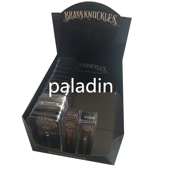 

With packaging box vape cartridge 1ml glass empty brass knuckless cartridge, Gold