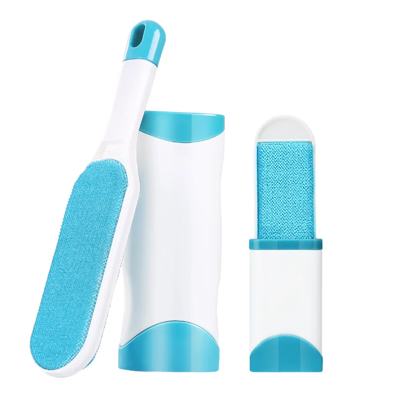 Reusable Pet Hair Remover Manual Pet Fur Lint Remover Double-sided Brush Removes Pet Hair Remover brush