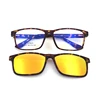 high quality optical frame glasses eyewear clip on sunglasses polarized