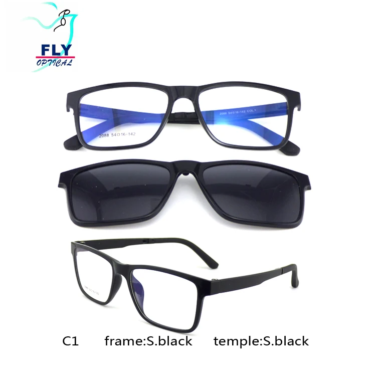 

2019 wenzhou Ultem Frame Polarized Clip on glasses, Custom colors