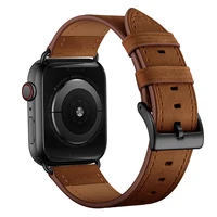 

2019 New Product Retro Leather Watch Strap Band for Apple Watch 38mm 42mm 40mm 44mm