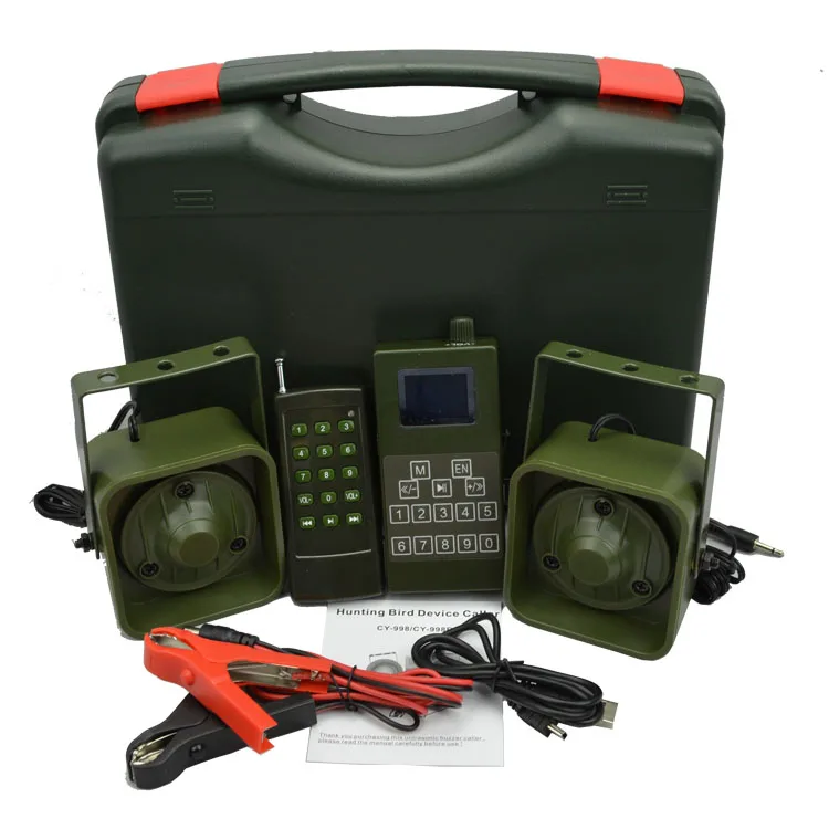 

Factory Offer 50W Stereo MP3 Deer Hunting Caller With Remember Timer, Green / camouflage