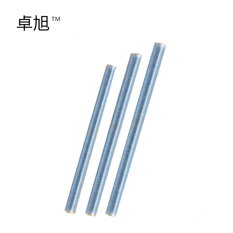
OEM Full Thread Bar Bolts Fastener Manufacture Customized Zinc Plated Surface Treatment Thread Rod DIN975 