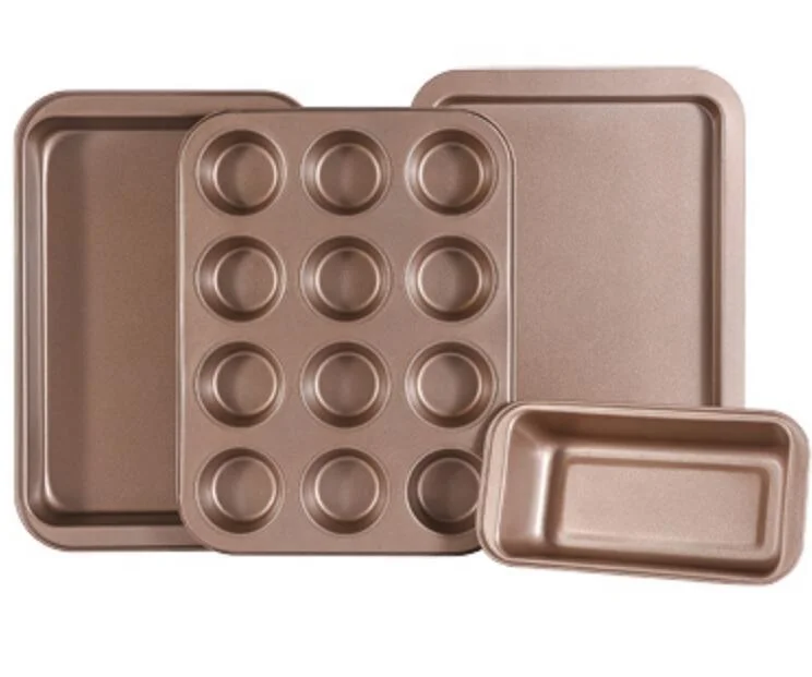 
K 552 RG 4pc Bakeware Set with Copper Coating 