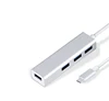 2019 factory direct sell usb-c hub 4 USB 3.0 hub Converter for iphone and mac laptop