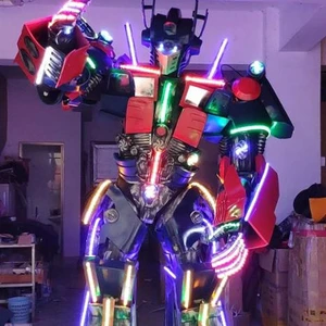 Business Promotion Walking Wearing Rotbot  Costumes