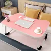 wooden foldable laptop table on bed / laptop desk for bed with cheap price