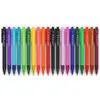 Gel Pens Retractable Fine Point Black Gel Ink Rollerball Pen, Smooth Writing Pens for Office - 0.7mm with Grips
