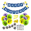 Customized birthday party decorations Video Game Party Supplies Set for Boy Game Players
