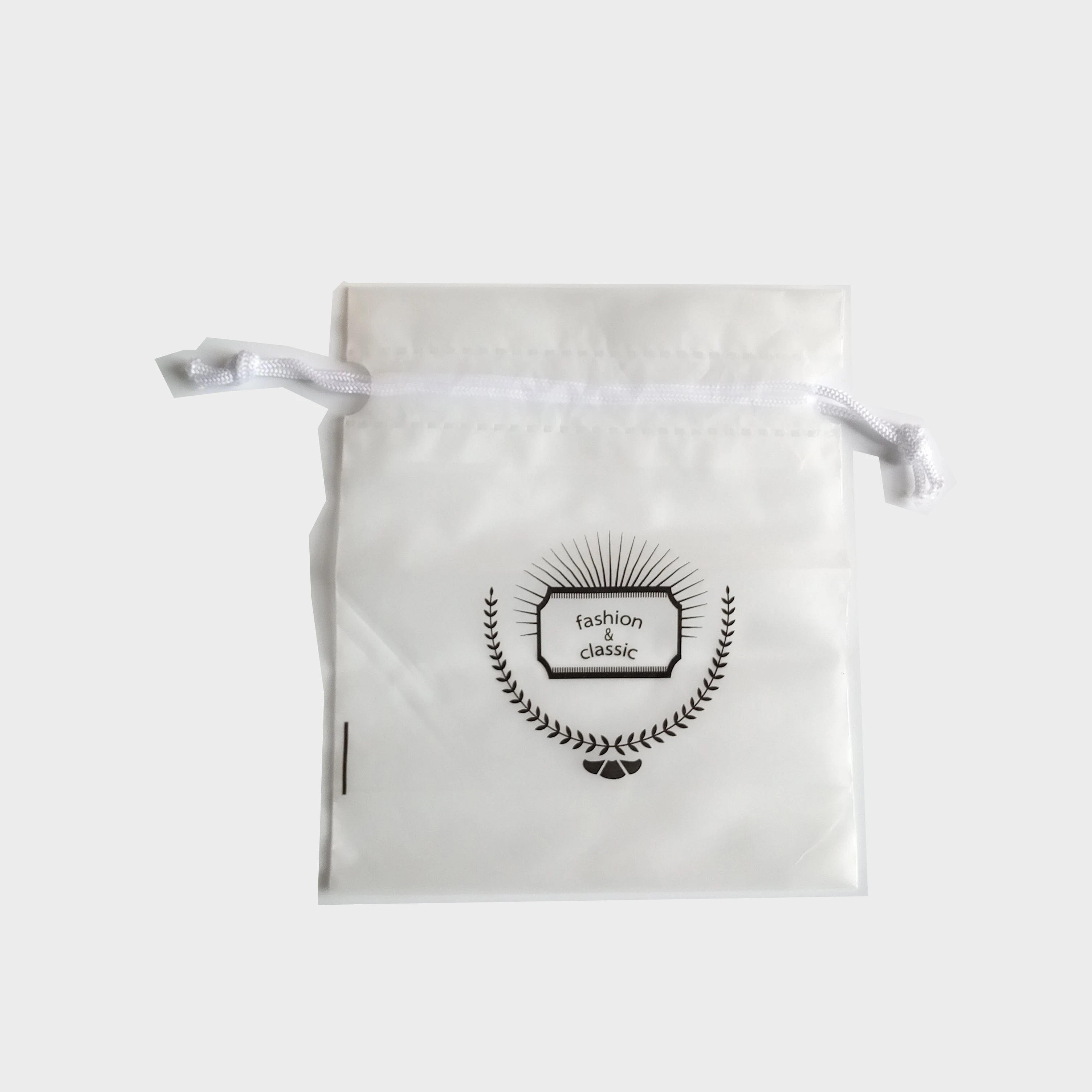 

Hdpe Gift Bag Plastic frosted Small Custom Cotton Gift Drawstring Pouch Bags With Drawstring Logo, Customized color