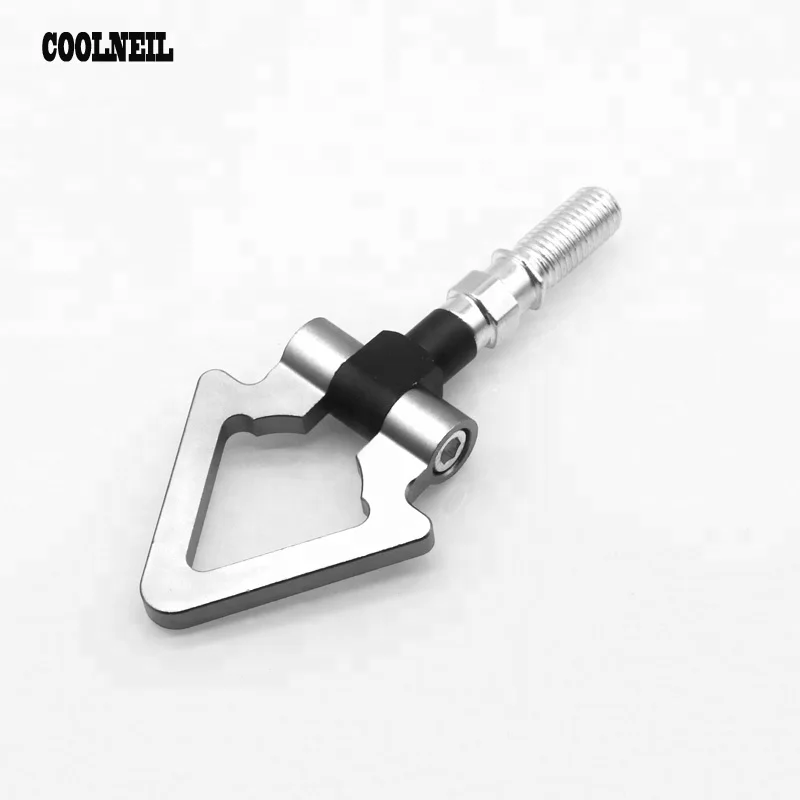 
Aluminum Tow Hook Front Rear European And Japanese Style Car Triangle Tow Hook 
