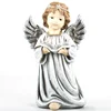 China Factory tabletop custom resin winged angel statue for home decor
