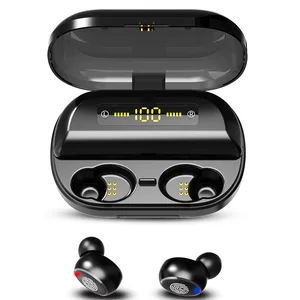 Bluetooth wireless earbuds with touch control and charging case tws 5.0 true bluetooth headphone