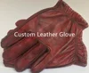 Custom Leather Work Gloves Cowhide / Sheepskin / Pigskin / Cow Split, Gardending & Motorcycle Glove Safety Glove